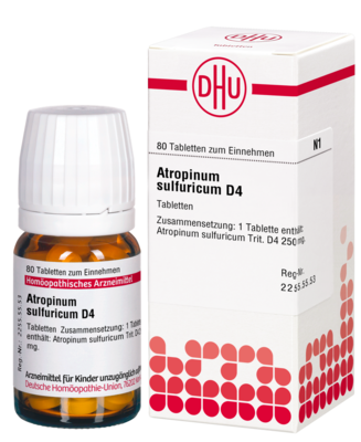 ATROPINUM SULFURICUM D 4 Tabletten
